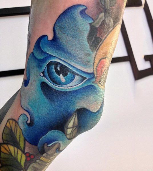 tatuaje ojo para hombre 19