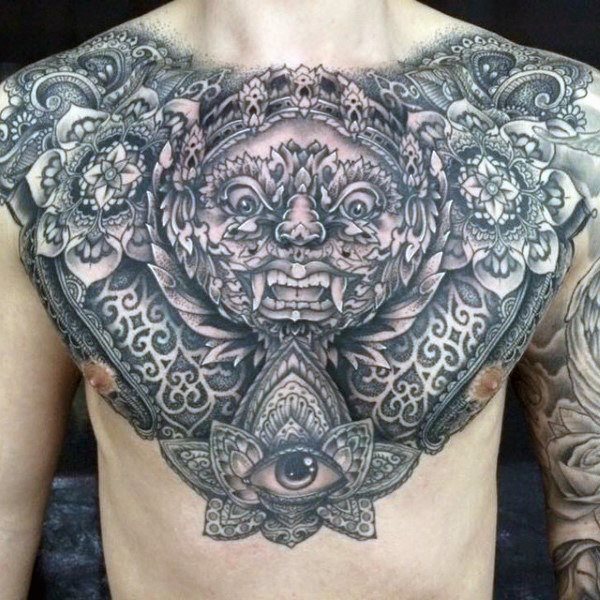 tatuaje ojo para hombre 23