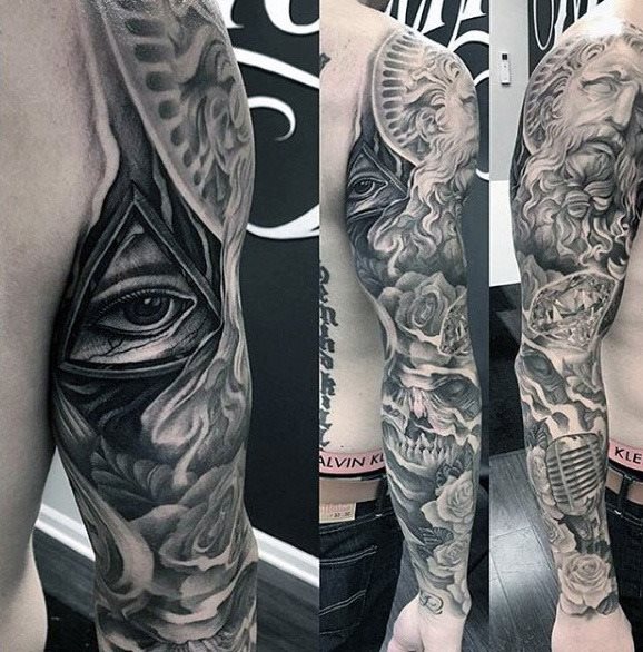 tatuaje ojo para hombre 30