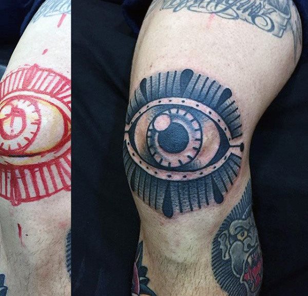 tatuaje ojo para hombre 32