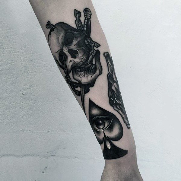 tatuaje ojo para hombre 42