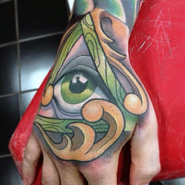 tatuaje ojo para hombre 51