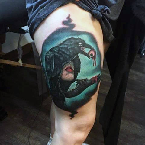 tatuaje ojo para hombre 53