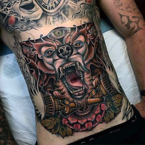 tatuaje ojo para hombre 54
