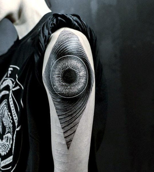 tatuaje ojo para hombre 60