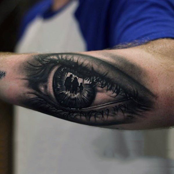 tatuaje ojo para hombre 71