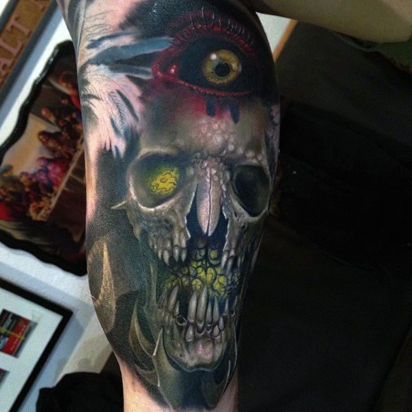 tatuaje ojo para hombre 76