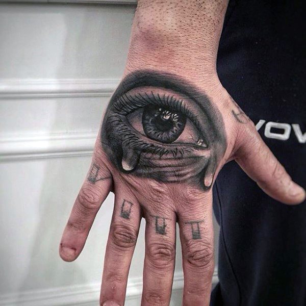 tatuaje ojo para hombre 79