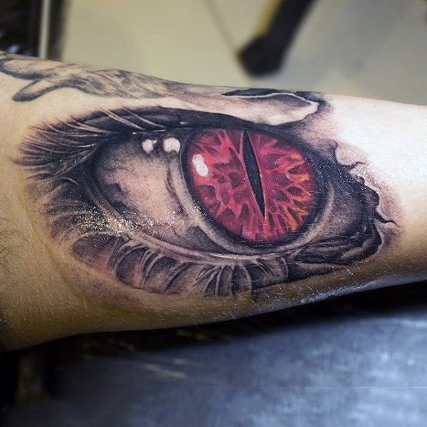 tatuaje ojo para hombre 84