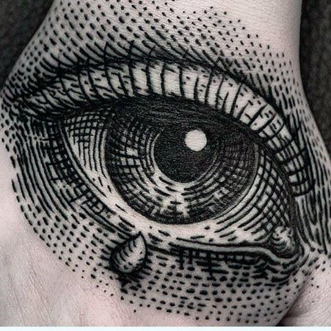 tatuaje ojo para hombre 88