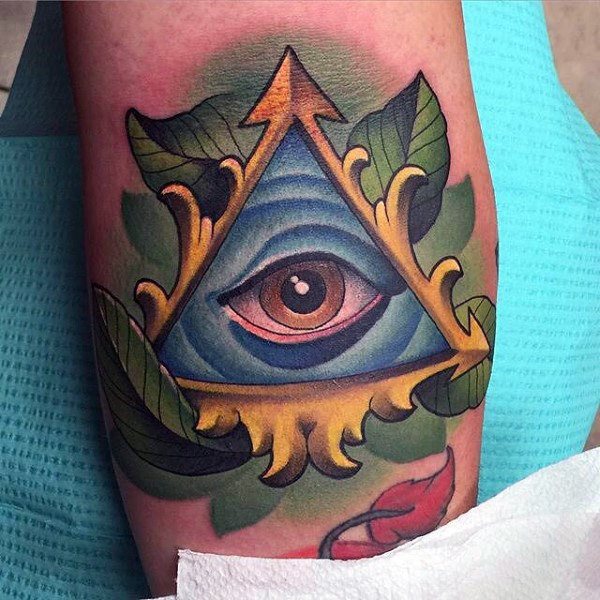 tatuaje ojo para hombre 89