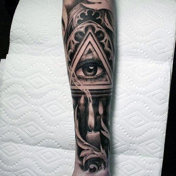 tatuaje ojo para hombre 92