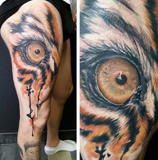 tatuaje ojo para hombre 95
