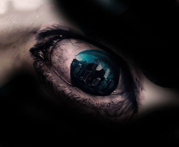 tatuaje ojo realista para hombre 29