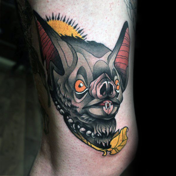 tatuaje oso nuevo estilo para hombre 04