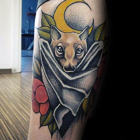 tatuaje oso nuevo estilo para hombre 05