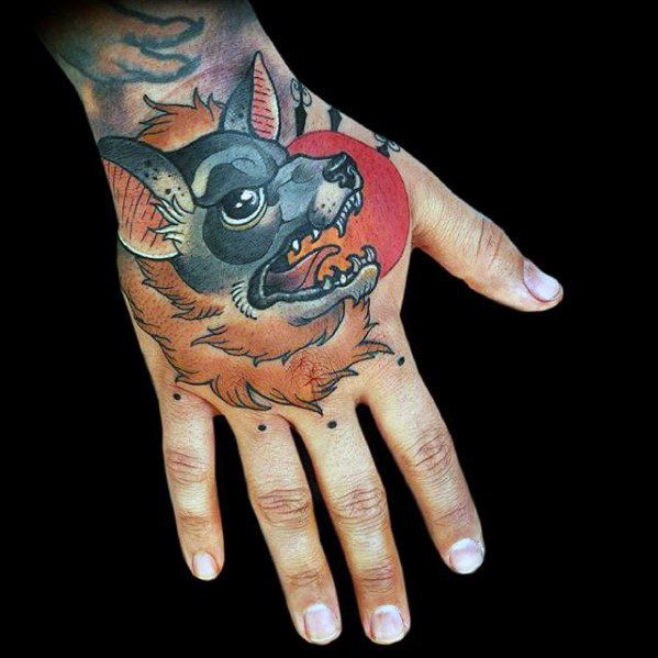 tatuaje oso nuevo estilo para hombre 09