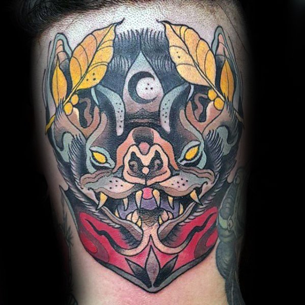 tatuaje oso nuevo estilo para hombre 11