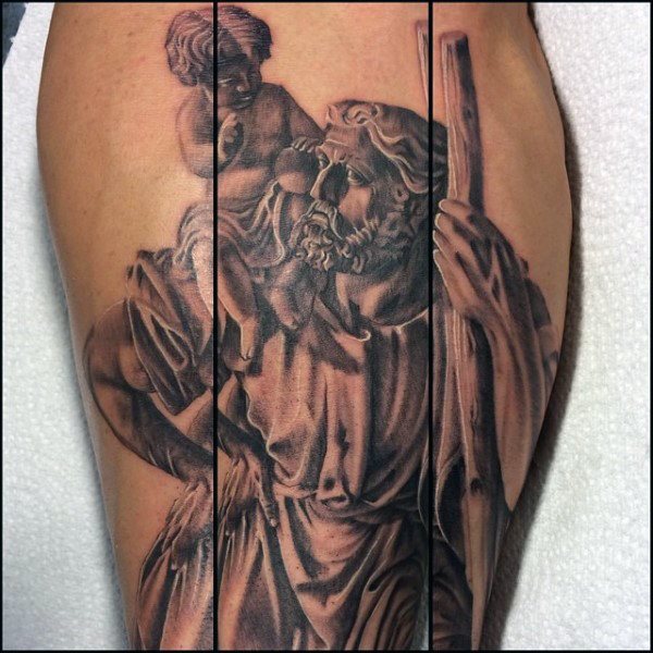 tatuaje san cristobal para hombre 30