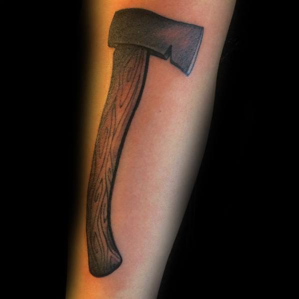 tatuaje hacha pequena 27