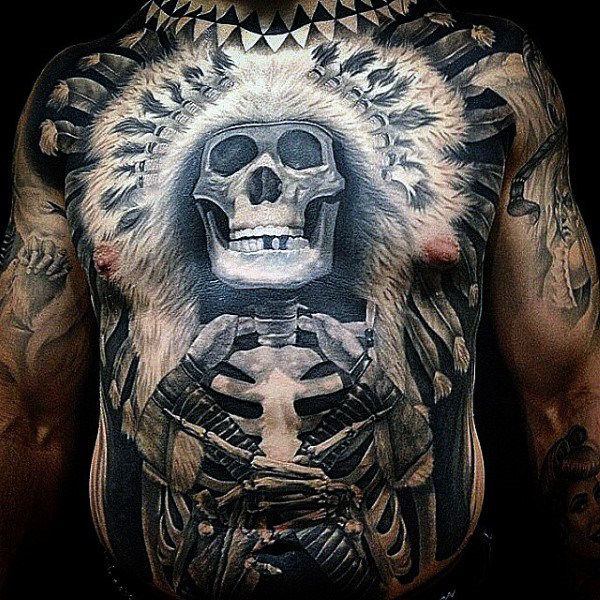 tatuaje abdomen barriga 1000