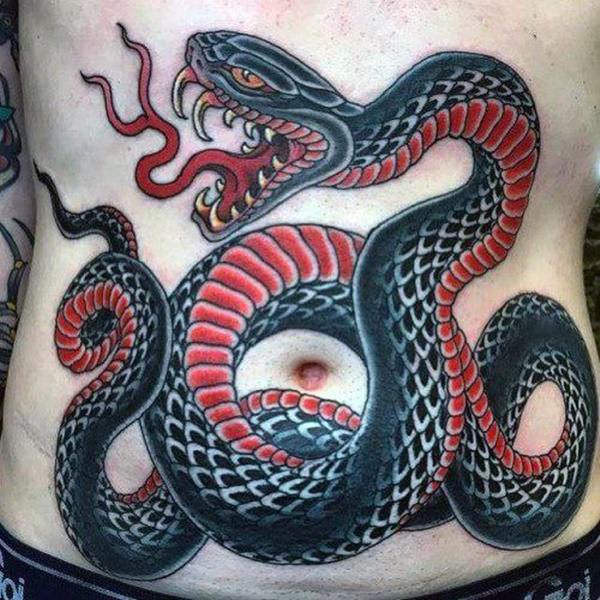 tatuaje abdomen barriga 1117