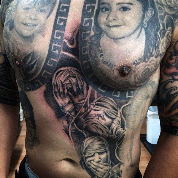 tatuaje abdomen barriga 1247