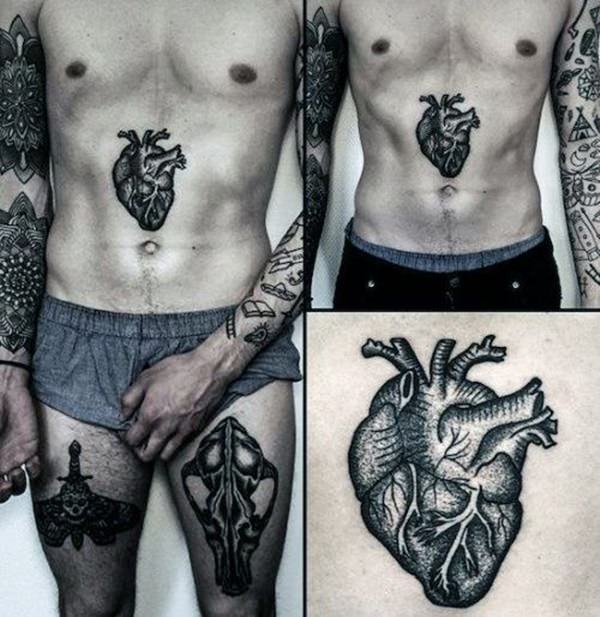 tatuaje abdomen barriga 1806