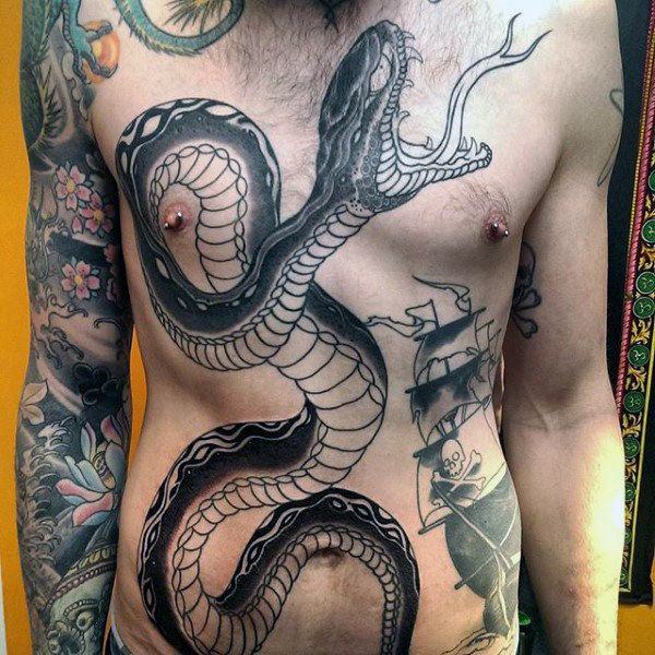 tatuaje abdomen barriga 1871