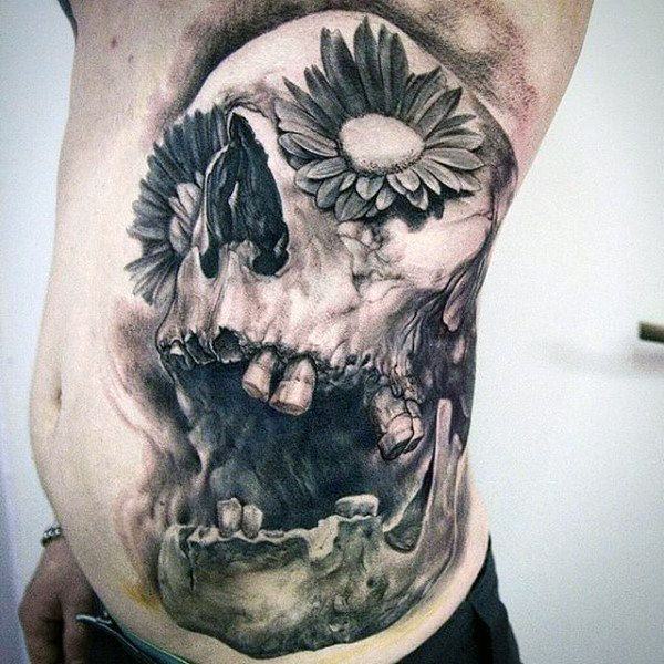 tatuaje abdomen barriga 1936