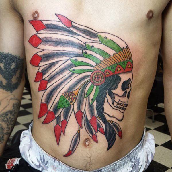 tatuaje abdomen barriga 376
