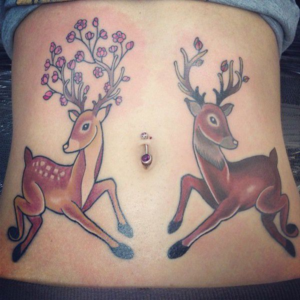 tatuaje abdomen barriga 441
