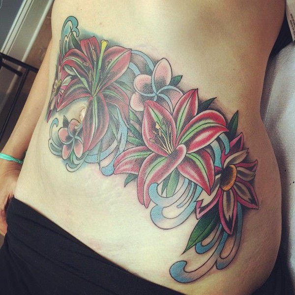 tatuaje abdomen barriga 519
