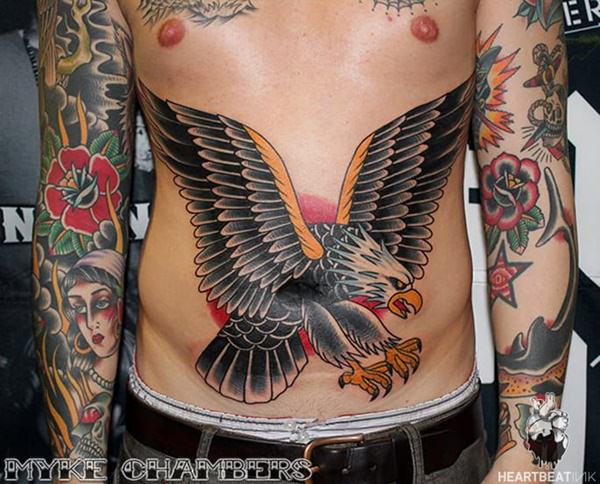 tatuaje abdomen barriga 714