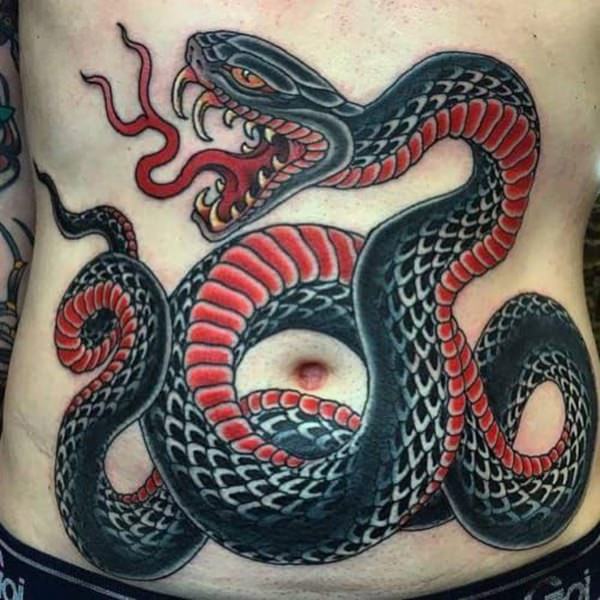 tatuaje abdomen barriga 766