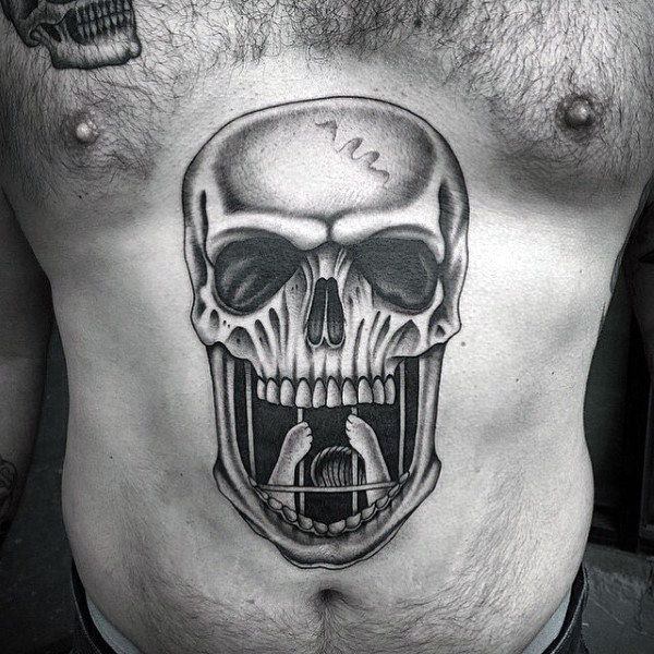 tatuaje abdomen barriga 974