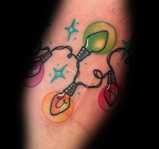 tatuaje luces navidad 05