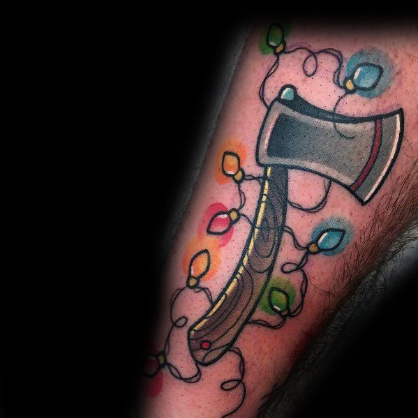 tatuaje luces navidad 09
