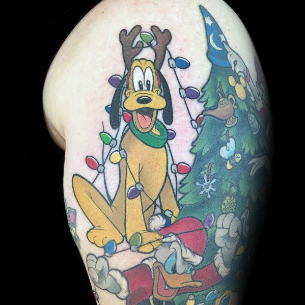 tatuaje luces navidad 17