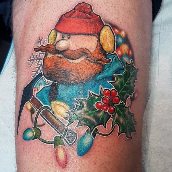 tatuaje luces navidad 21