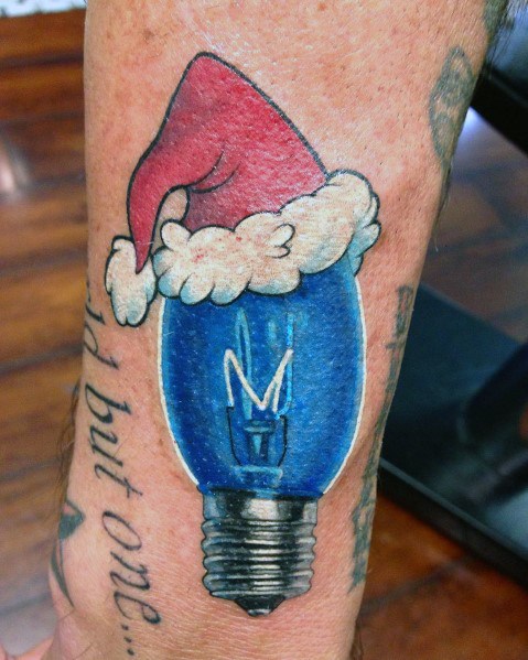 tatuaje luces navidad 29